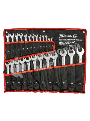 Набор комбинированных ключей Matrix (6-32 мм) 25 шт.