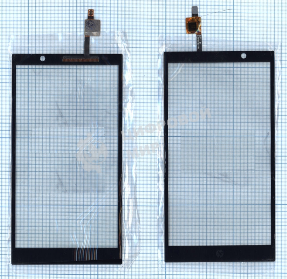 Сенсорное стекло (тачскрин) для HP Slate 6 VoiceTab, черное