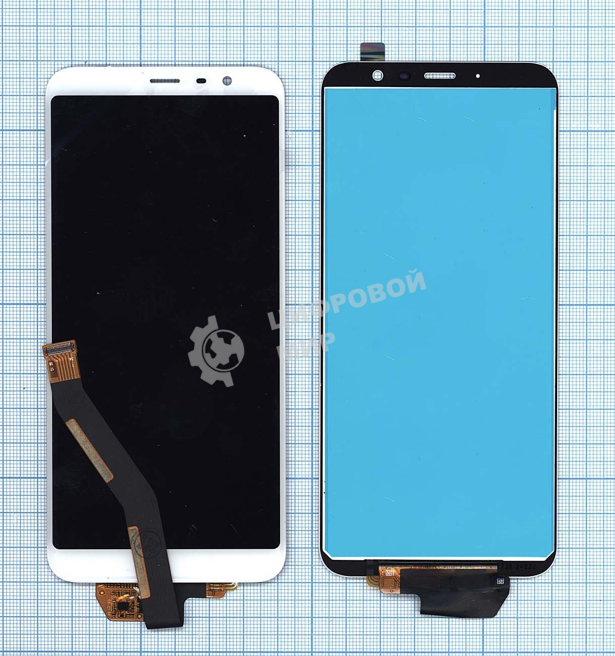 Дисплей для Meizu M6T белый