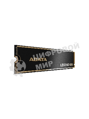 Накопитель SSD ADATA LEGEND 900, 512Gb, PCIe 4.0 x4, M.2 2280, NVMe, R/W 6200/2300, с радиатором