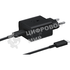 Сетевое зарядное устройство Samsung EP-T4511XBE 45W 3A (PD) USB Type-C для Samsung черный