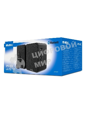 Акустическая система SVEN АС SPS-830 2.0 черный 60Вт BT