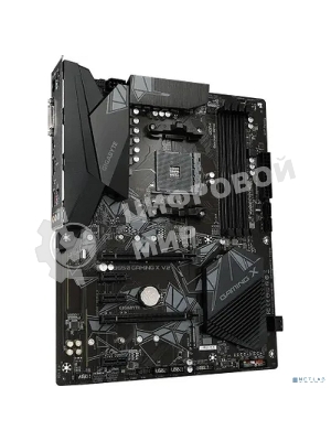 Материнская плата Gigabyte B550 GAMING X V2, AM4, AMD B550, 4xDDR4, 4xSATA, 2xM.2, 1xPCI-E 4.0 x16, 1xPCI-E 3.0 x2, 1xHDMI, 1xDVI-D, 1x 1Gb LAN, 1xUSB 3.2 Gen 2, 3xUSB 3.2 Gen 1, 2xUSB 2.0, 3x3.5 мм, 7.1, Standard-ATX