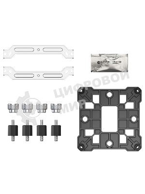 Кулер для процессора ID-COOLING SE-214-XT V2 ARGB LGA1851/1700/1200/115X/AM5/AM4 (16шт/кор, TDP 200W, PWM, 4 тепл.трубки прямого контакта, FAN 120мм, Addressable RGB LED) RET
