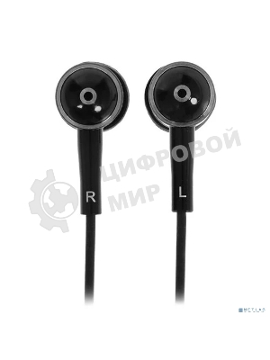 Проводные наушники Sven E-10 BK черный, внутриканальные, Jack 3.5 мм