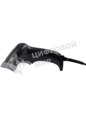 Сканер штрих-кода ручной Mertech 1300 P2D 1D/2D имидж, проводной, 100 скан/сек, USB-HID; USB-COM - эмуляция, черный