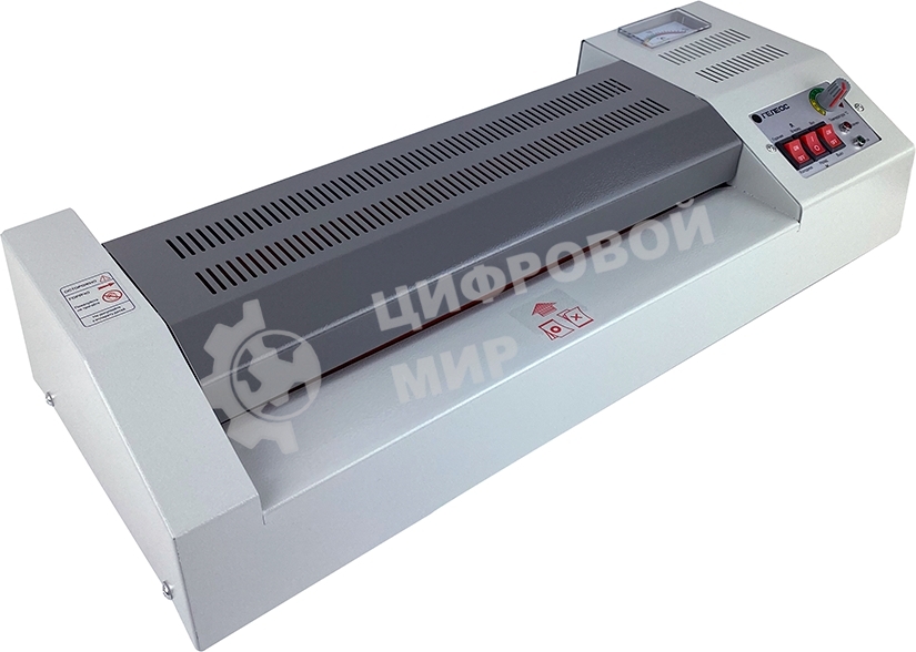 Ламинатор Гелеос ЛМ A3 Про, А3, 2х250 (пленка 60-250мкм), 620 мм/мин, 4 вала, реверс, металл. корпус, мах толщина 2мм