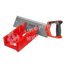 Стусло Matrix, 300x100 мм, пластиковое + обушковая пила, 350 мм, двухкомпонентная рукоятка