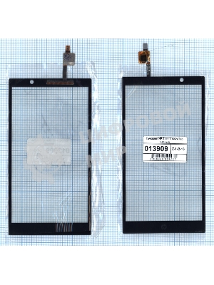 Сенсорное стекло (тачскрин) для HP Slate 6 VoiceTab, черное