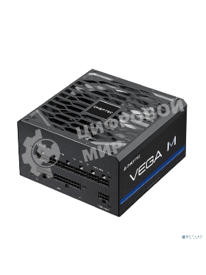Блок питания Chieftec Vega M PPG-850-C (ATX 3.1, 850W, 80 PLUS GOLD, Active PFC, 135мм fan, Gen5 PCIe, Full Cable Management) Retail