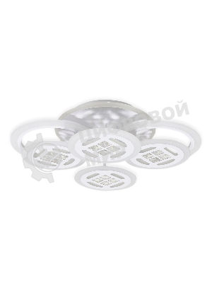 Светильник Ambrella light FA2951/6 WH белый 4200K/3000K+6400K/6400K+3000K 125W 550*405*150 (ПДУ ИК)