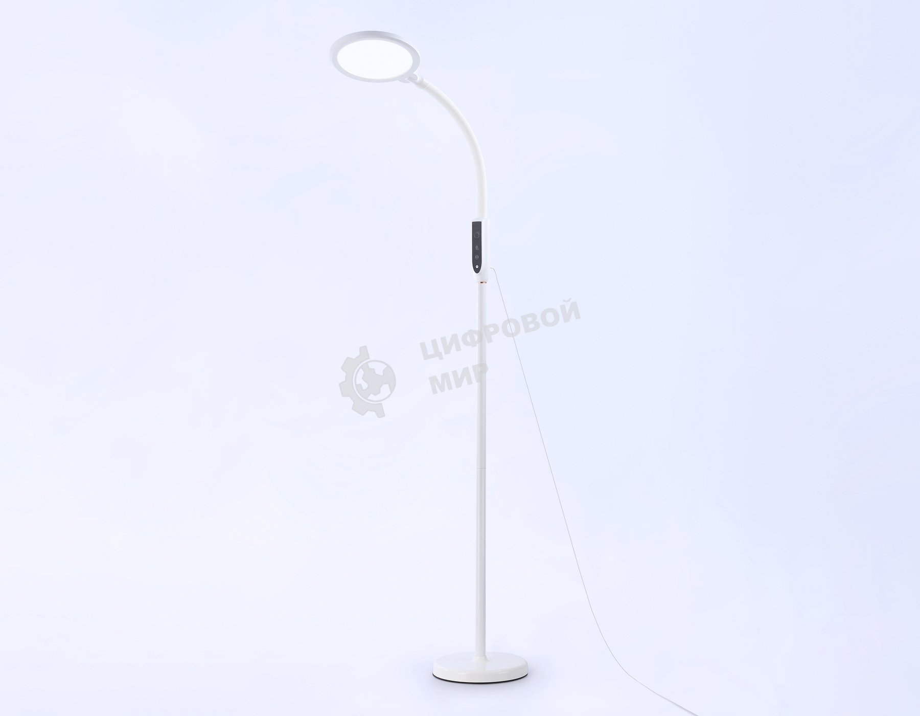 Светильник Ambrella light TR97701 WH белый LED 18W 3000K-6400K 170*230*1650 (ПДУ ИК)