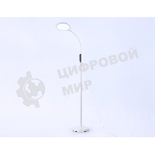 Светильник Ambrella light TR97701 WH белый LED 18W 3000K-6400K 170*230*1650 (ПДУ ИК)