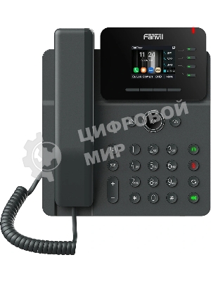 Телефон IP Fanvil V61G черный