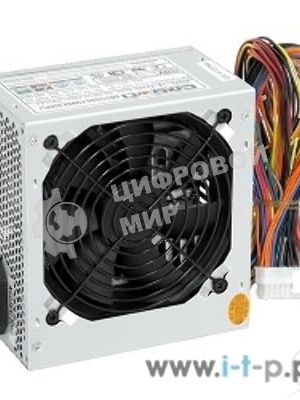 Блок питания CROWN CM-PS400W (20+4in, 80мм FAN, SATA*2, PATA(big Molex)*4, FDD*1, 4+4pin, Lines 1x12V OEM)