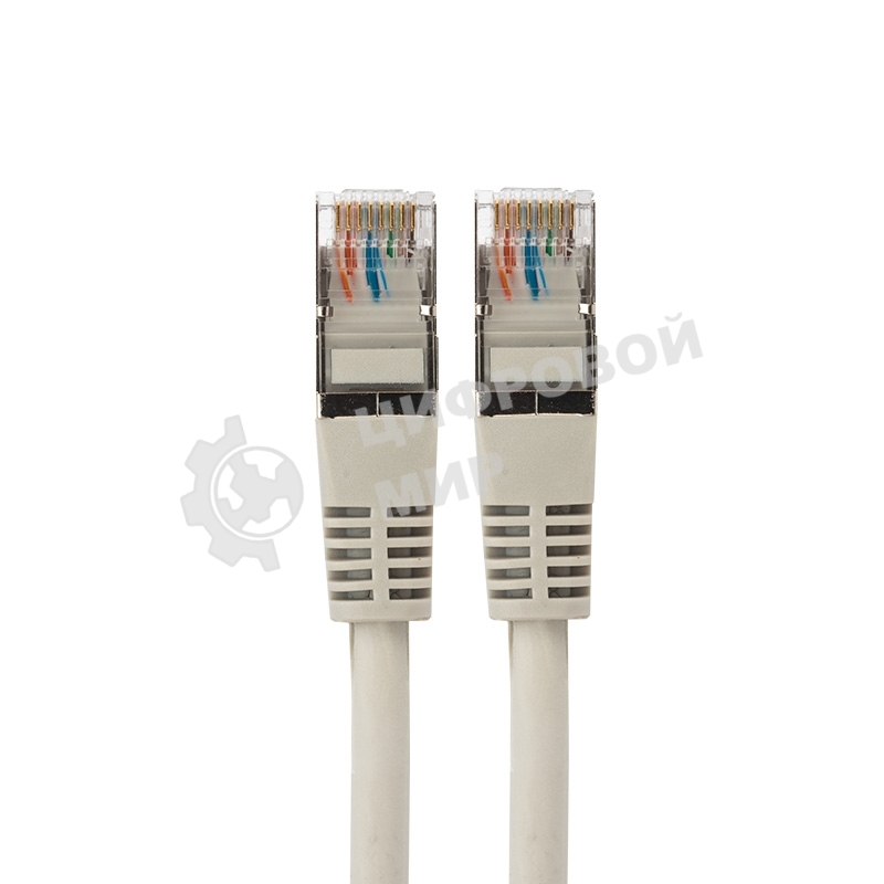 Пaтч-корд U/UTP Rexant, cat.5e, RJ45-RJ45, неэкранированный, LSZH серый, 2м