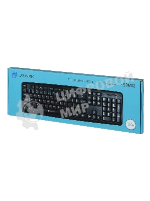 Клавиатура Oklick 90MV2 проводная, USB Type-A, чёрный