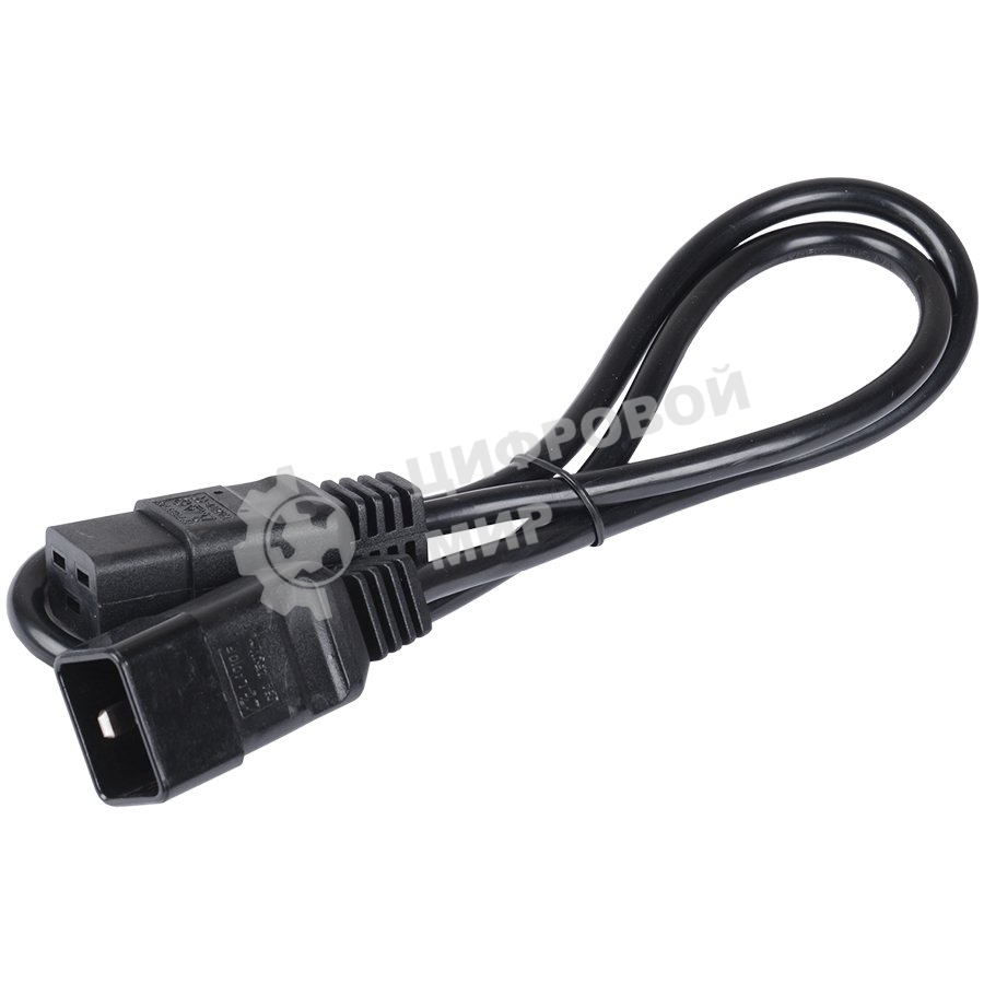 Кабель электропитания ITK PC-C19C20-3M PDU 3x1,5 3М с разъемами С19-C20