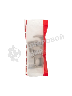 Крепеж-клипса Rexant для трубы ø 40 мм серая (5 шт./уп.)