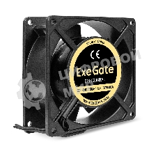 Вентилятор для корпуса ExeGate EX09238BAL черный, 92 мм, 2800 об/мин, 40 дБ