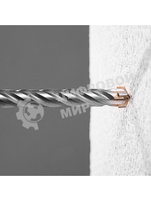 Бур по бетону Matrix, 12 x 210 мм, SDS PLUS c крестовой пластиной