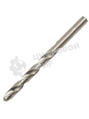 Набор сверл по металлу Сибртех, 1-10 мм (через 0,5 мм), HSS, 19 шт.,пластик.коробка цил. хвостовик