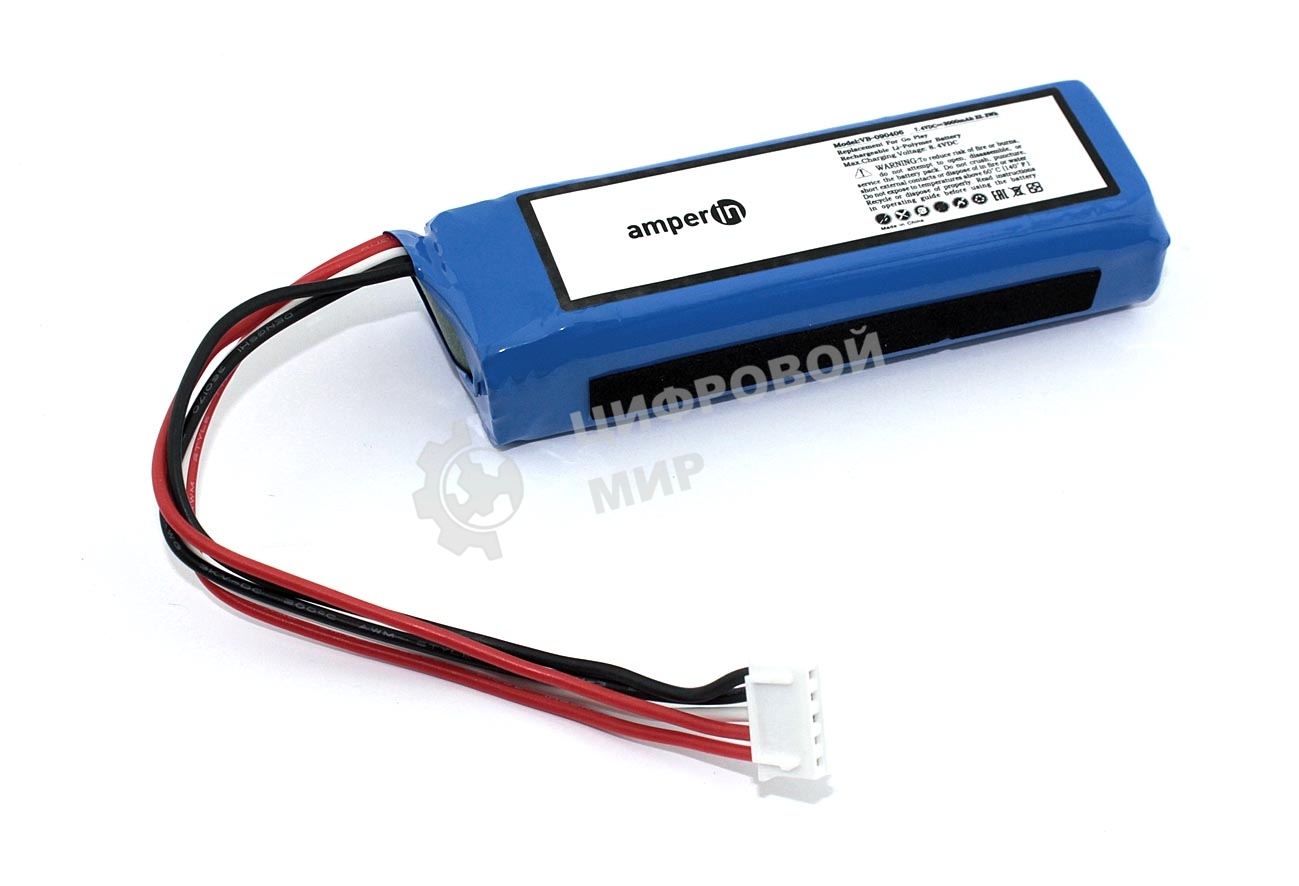 Аккумуляторная батарея Amperin для Harman/Kardon Go Play 7.4V 3000mAh 22.2Wh