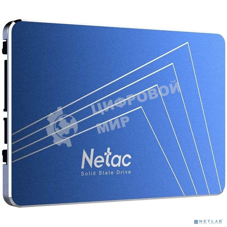 Накопитель SSD Netac N600S, 1Tb, SATA III, 2.5