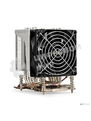 Кулер для процессора ExeGate ESNK-P0064AP4.PWM.4U.SP3.Cu серебристый, 92 мм, алюминий/медь, 3800 об/мин, 44 дБ, 4 pin, 280 Вт, 125.4 мм