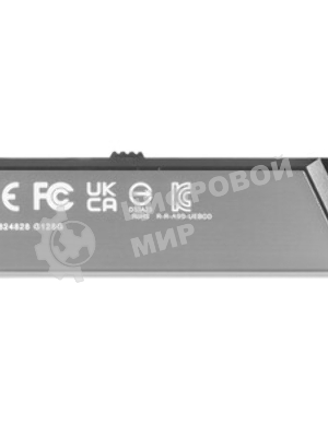 Флешка USB ADATA UE800 (AELI-UE800-128G-CSG), 128Gb, Type-C USB 3.2, R/W 1000/550, серебристый