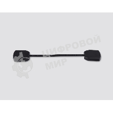 GL7188 BK черный матовый коннектор гибкий для однофазного встраиваемого шинопровода Standard 220V NEW