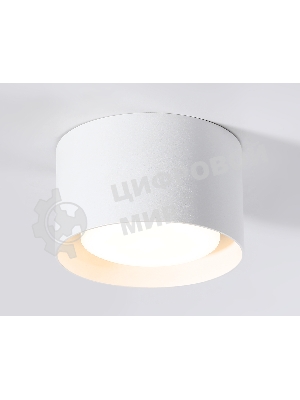 Светильник накладной TN70812 WH белый GX53 max 12W D85*60