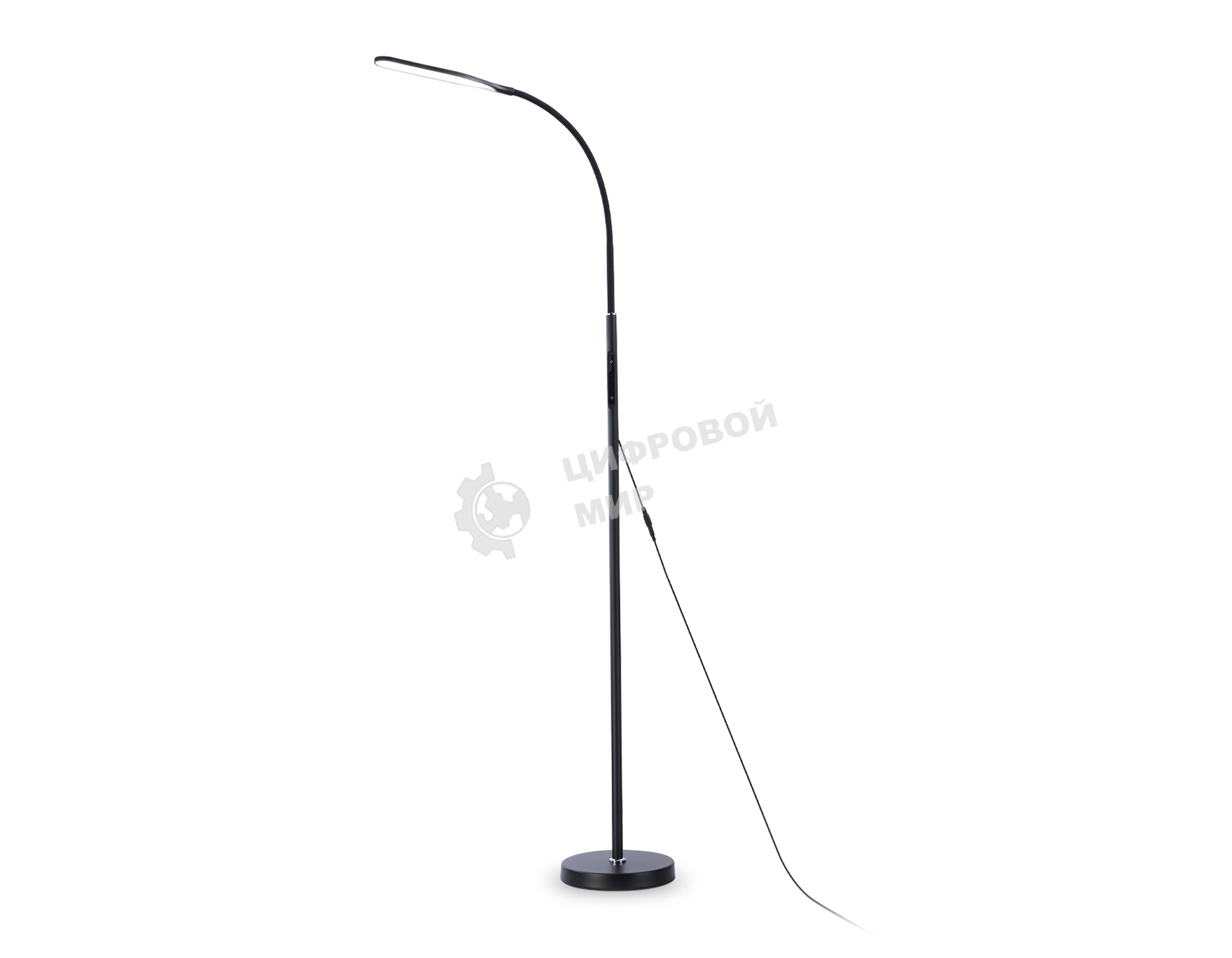 Светильник Ambrella light TR97706 BK черный LED 12W 3000K-6400K 250*190*1770 (ПДУ РАДИО 2.4G)