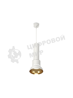 Светильник Ambrella Light XP8110007 SWH/PYG/CL белый песок/золото желтое полированное/прозрачный GX53
