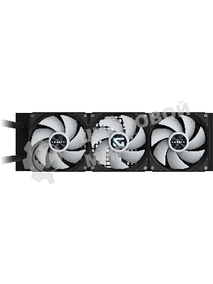 Жидкостная система охлаждения GIGABYTE Gaming GME 360 ARGB черный, алюминий/медь, 2200 об/мин, 35.8 дБ, 4 pin