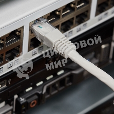 Пaтч-корд U/UTP Rexant, cat.5e, RJ45-RJ45, неэкранированный, LSZH серый, 2м