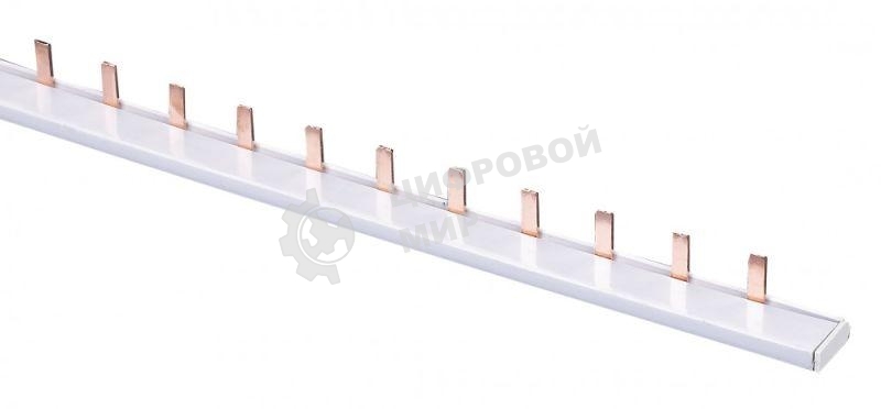 Шина соединительная типа PIN (штырь) 1P до 63А (дл.1м) ШС-101 DEKraft 32030DEK