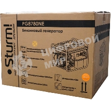 Электрогенератор бензиновый Sturm! PG8780NE, 8 кВт, 67 дБ, 77 кг