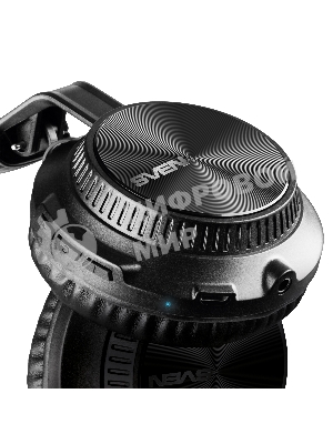 Беспроводные/проводные наушники Sven AP-B630MV черный, полноразмерные, Bluetooth + Jack 3.5 мм, складная конструкция, до 15 ч