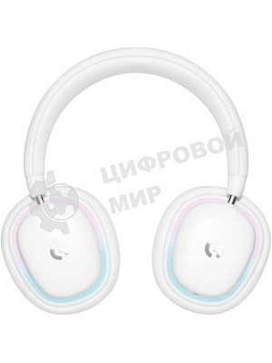Гарнитура Logitech G735 белый, беспроводная, Bluetooth/USB, до 56 ч, подсветка