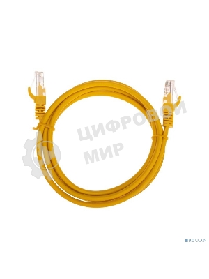 Патч-корд U/UTP Rexant cat.5e, RJ45-RJ45, 26AWG, ZH нг(А)-HF, желтый, 1,5 м