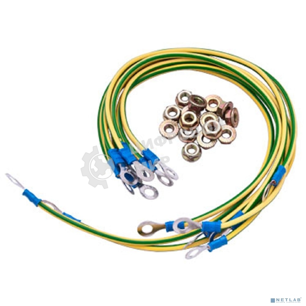 Кабель заземления Cabeus, для шкафов, желтый