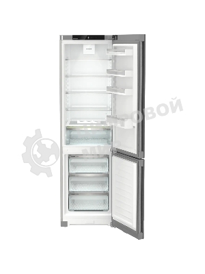 Холодильник Liebherr Pure CNsdc 5703-22 001 серебристый SmartSteel двухкамерный 266/94л морозилка снизу