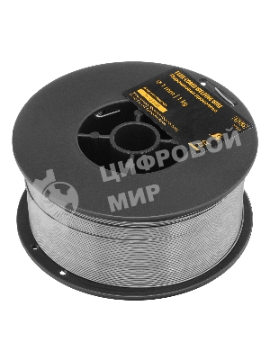 Порошковая проволока Denzel Е71TGS, диам. 1 мм, 1 кг, диам. катушки D100