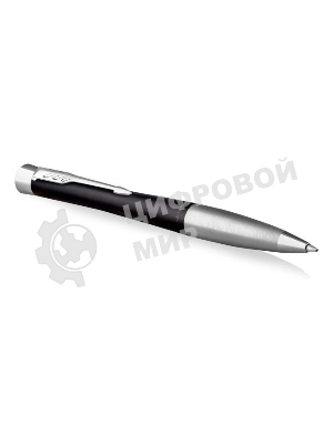 Ручка шариковая Parker Urban Core (CW2150858) Muted Black CT, M, черные чернила, подарочная коробка с европодвесом