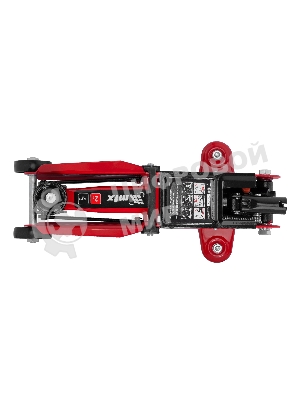 Домкрат гидравлический подкатной MTX 2 т, 140-340 мм, в пласт. кейсе