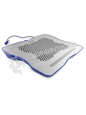 Подставка для ноутбука CROWN CMLC-1001 silver&blue (до 15,6