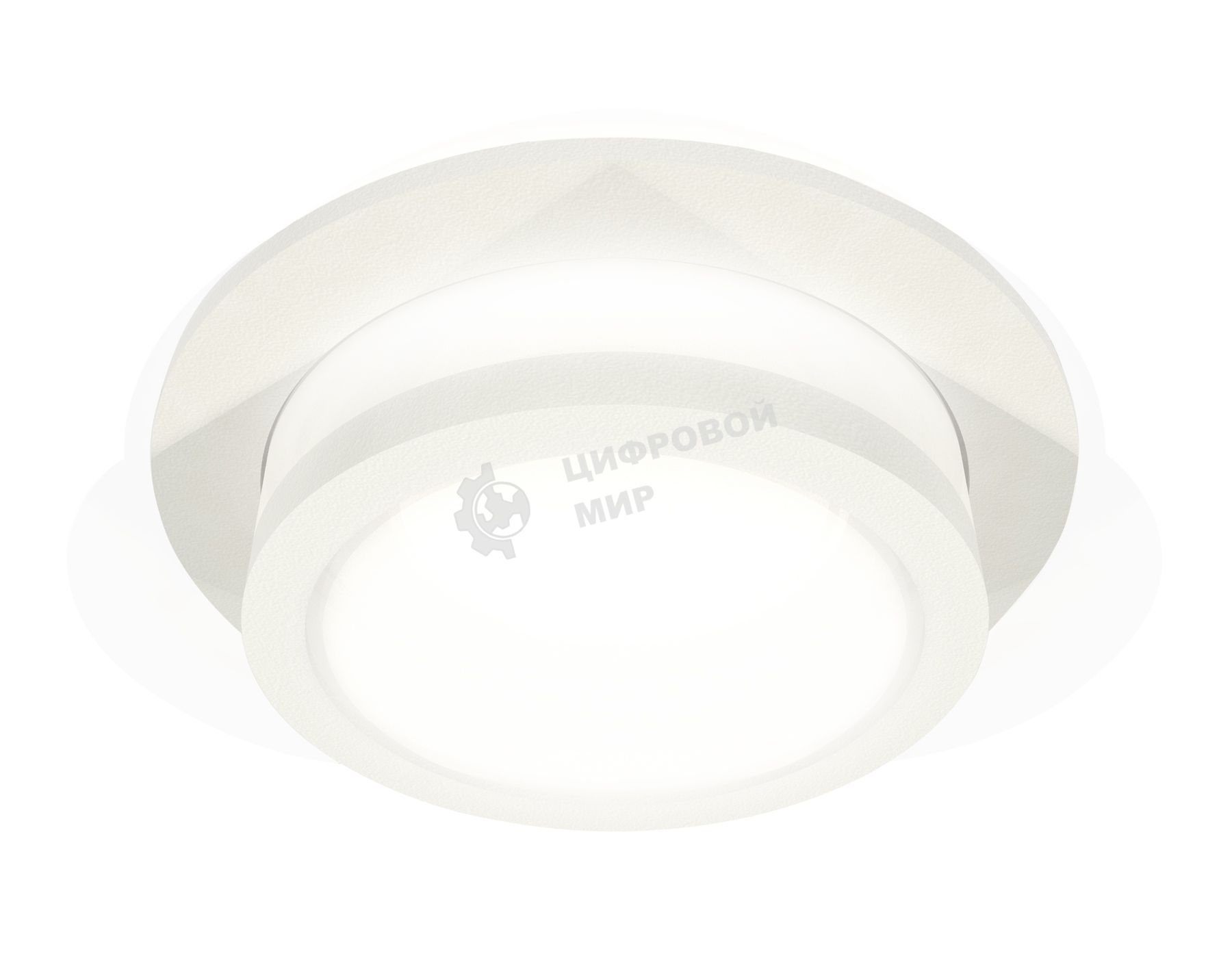 Комплект встраиваемого светильника Ambrella light XC7621041 SWH/FR белый песок/белый матовый MR16 GU5.3 (C7621, N7120)