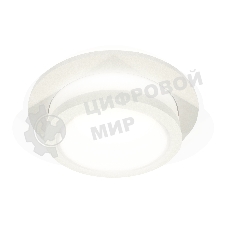 Комплект встраиваемого светильника Ambrella light XC7621041 SWH/FR белый песок/белый матовый MR16 GU5.3 (C7621, N7120)