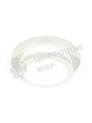 Комплект встраиваемого светильника Ambrella light XC7621041 SWH/FR белый песок/белый матовый MR16 GU5.3 (C7621, N7120)